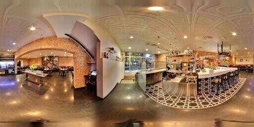 Photo of panoramic view of the interior of Aventura restaurant