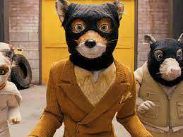 Film still of Mr. Fox in a ski mask in the Fantastic Mr. Fox by Wes Anderson, 2009