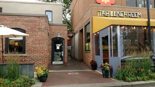 Photo of the front entrance of Miss Kim restaurant